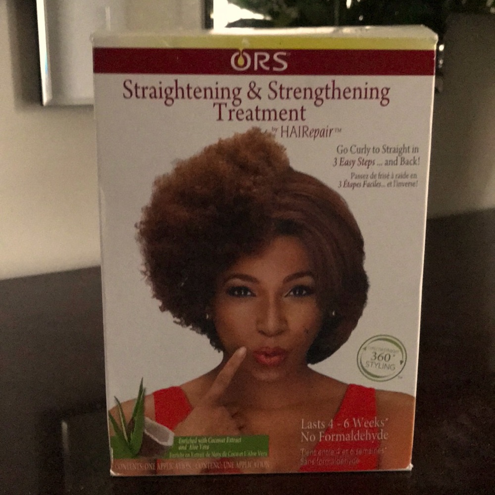 Straightening treatment